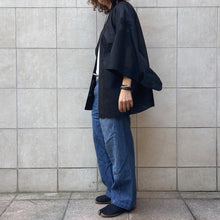 Load image into Gallery viewer, Haori natsu nero seta vintage,