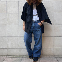 Load image into Gallery viewer, Haori natsu nero seta vintage,