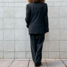 Load image into Gallery viewer, Smoking nero doppiopetto 80s