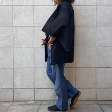 Load image into Gallery viewer, Haori natsu nero seta vintage