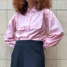 Load image into Gallery viewer, Camicia Tirol rosa rouge 80s