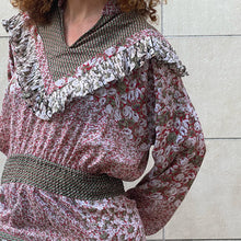 Load image into Gallery viewer, Abito vintage Diane Fries multicolor 80s