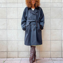 Load image into Gallery viewer, Trench Burberry grigio 80s