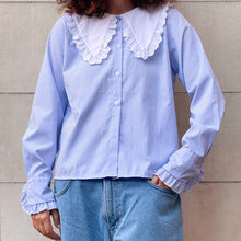 Load image into Gallery viewer, Camicia con colletto a righe