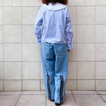 Load image into Gallery viewer, Camicia con colletto a righe