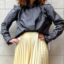 Load image into Gallery viewer, Camicia seta grigia 80s