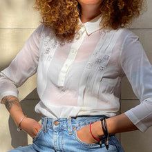 Load image into Gallery viewer, Camicia bianca 70s