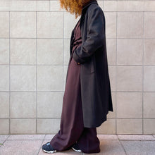 Load image into Gallery viewer, Cappotto sartoriale grigio / nero 60s/70s