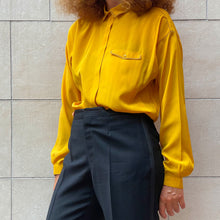Load image into Gallery viewer, Camicia LES COPAINS gialla 70s