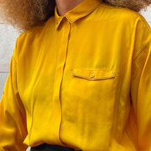 Load image into Gallery viewer, Camicia LES COPAINS gialla 70s