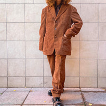 Load image into Gallery viewer, Completo Romeo Gigli in velluto a coste 80s