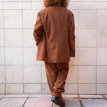 Load image into Gallery viewer, Completo Romeo Gigli in velluto a coste 80s