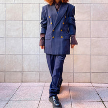 Load image into Gallery viewer, Completo Jean Paul Gaultier blu homme 80s