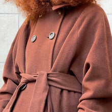 Load image into Gallery viewer, Cappotto Jil Sander , marrone 80s
