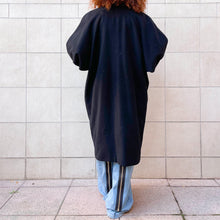 Load image into Gallery viewer, Cappotto Agnona nero 80s