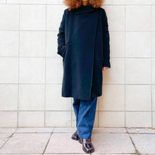 Load image into Gallery viewer, Cappotto Hussein CHALAYAN , nero 90s