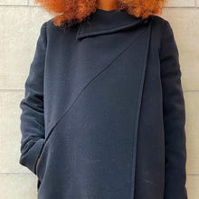 Load image into Gallery viewer, Cappotto Hussein CHALAYAN , nero 90s