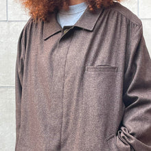 Load image into Gallery viewer, Giacca camicia Loris Abate marrone 90s