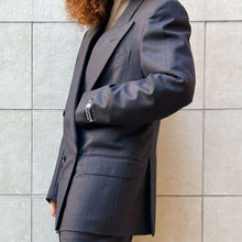 Load image into Gallery viewer, Completo Cantareli check grigio 90s