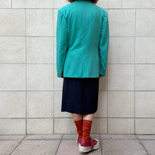 Load image into Gallery viewer, Giacca Max mara color turchese 90s