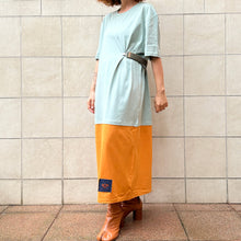 Load image into Gallery viewer, Mollami Dress Aloe/Ocra