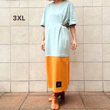 Load image into Gallery viewer, Mollami Dress Aloe/Ocra