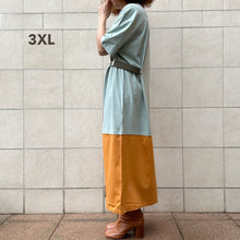 Load image into Gallery viewer, Mollami Dress Aloe/Ocra