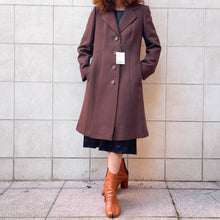 Load image into Gallery viewer, Cappotto/trench marrone 70s