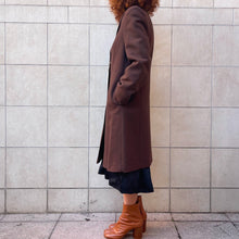 Load image into Gallery viewer, Cappotto/trench marrone 70s