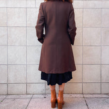 Load image into Gallery viewer, Cappotto/trench marrone 70s