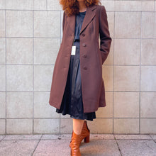 Load image into Gallery viewer, Cappotto/trench marrone 70s