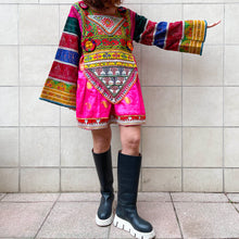 Load image into Gallery viewer, Blusa Afghano multicolor 70s