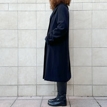 Load image into Gallery viewer, Cappotto Romeo Gigli blu 80s
