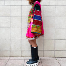 Load image into Gallery viewer, Blusa Afghano multicolor 70s