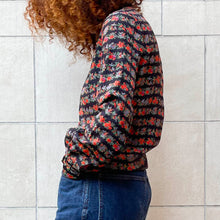 Load image into Gallery viewer, Camicia fauna flora nera 70s