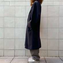 Load image into Gallery viewer, Cappotto Max Mara blu primi 80s