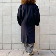 Load image into Gallery viewer, Cappotto Max Mara blu primi 80s