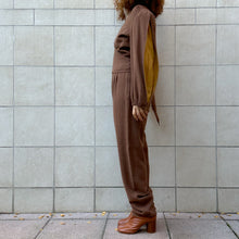 Load image into Gallery viewer, Completo sartoriale marrone e giallo 80s