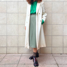Load image into Gallery viewer, Trench sartoriale panna 70s