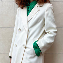 Load image into Gallery viewer, Trench sartoriale panna 70s