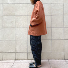 Load image into Gallery viewer, Hanbok moderno bicolore ruggine/nero