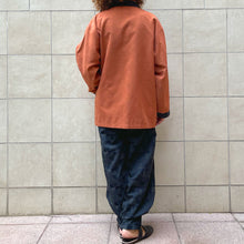 Load image into Gallery viewer, Hanbok moderno bicolore ruggine/nero