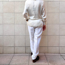 Load image into Gallery viewer, Blusa in seta bianca 90s