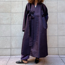 Load image into Gallery viewer, Hanbok maschile color viola melanzane vintage