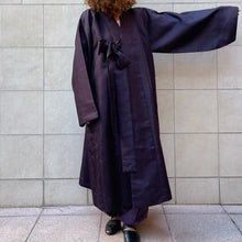 Load image into Gallery viewer, Hanbok maschile color viola melanzane vintage
