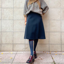 Load image into Gallery viewer, Gonna sartoriale nera 70s