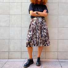 Load image into Gallery viewer, Gonna sartoriale tessuto Ferre'80s