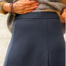 Load image into Gallery viewer, Gonna sartoriale nera 70s