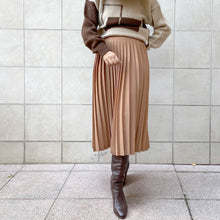 Load image into Gallery viewer, Gonna sartoriale plissettata 70s