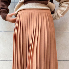 Load image into Gallery viewer, Gonna sartoriale plissettata 70s